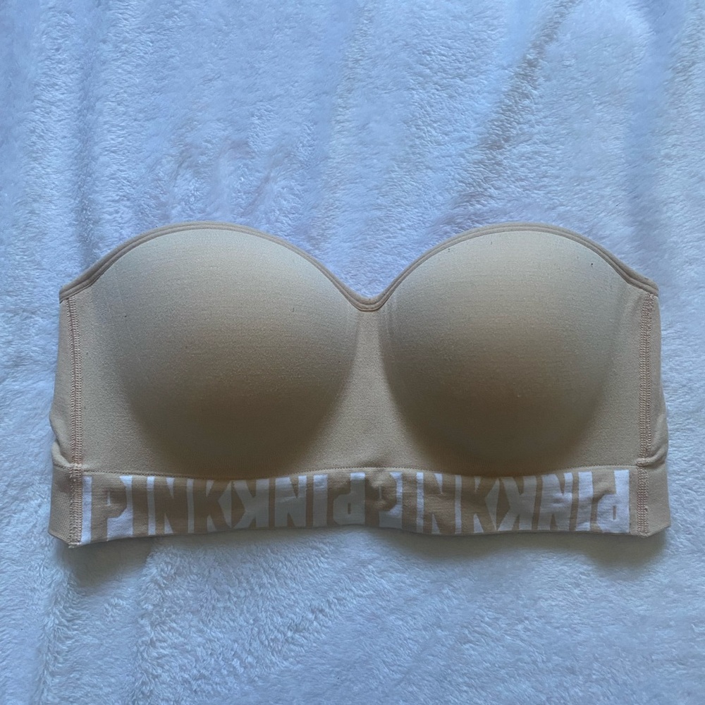 Victoria’s Secret PINK Cool & Comfy Wireless Push Up Bra sz Large